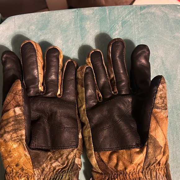 Cabela's Brown Camouflage Thinsulate Hunting Gloves Large - Picture 2 of 7